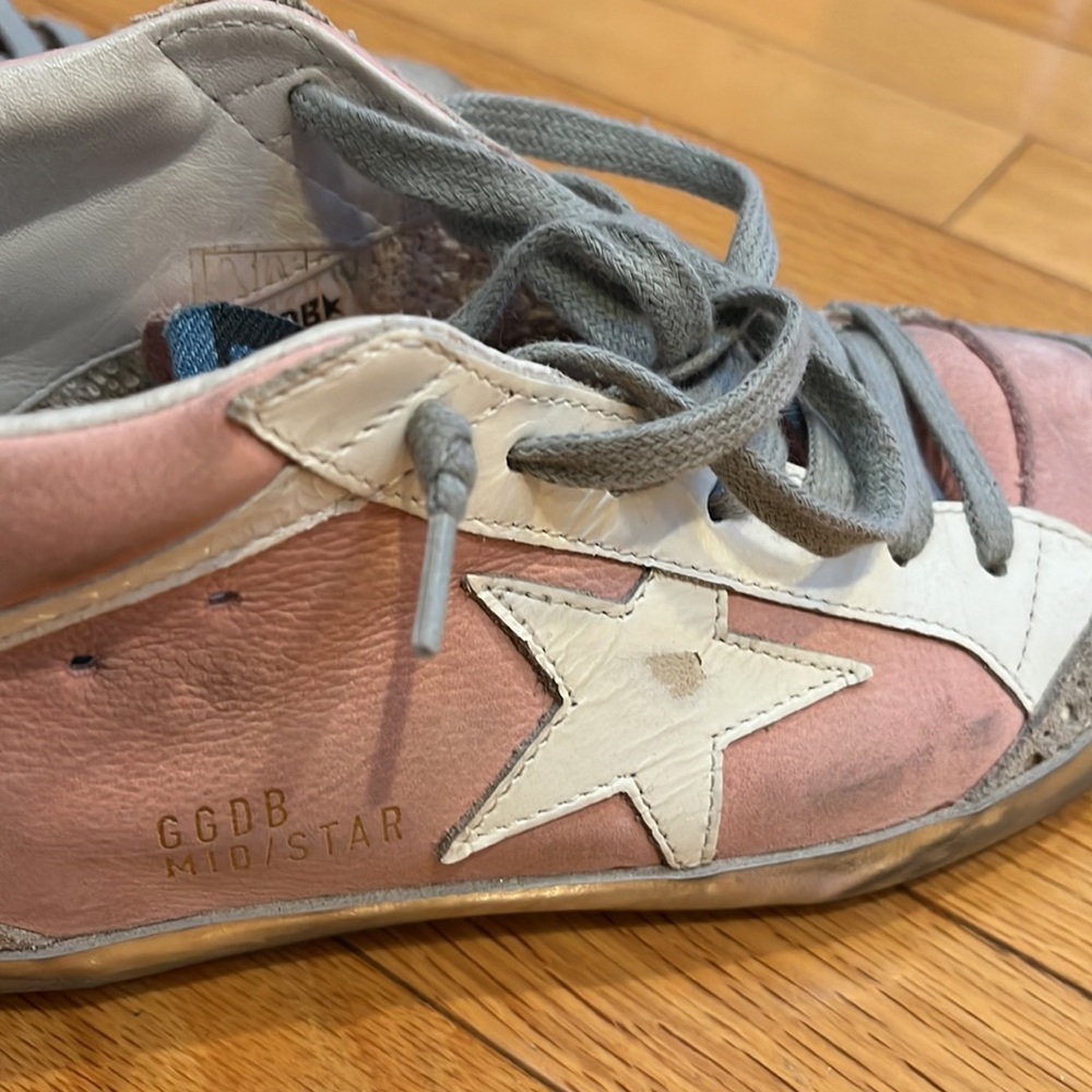 Golden Goose Pink and Gray Women's Shoes - Picture 12 of 16